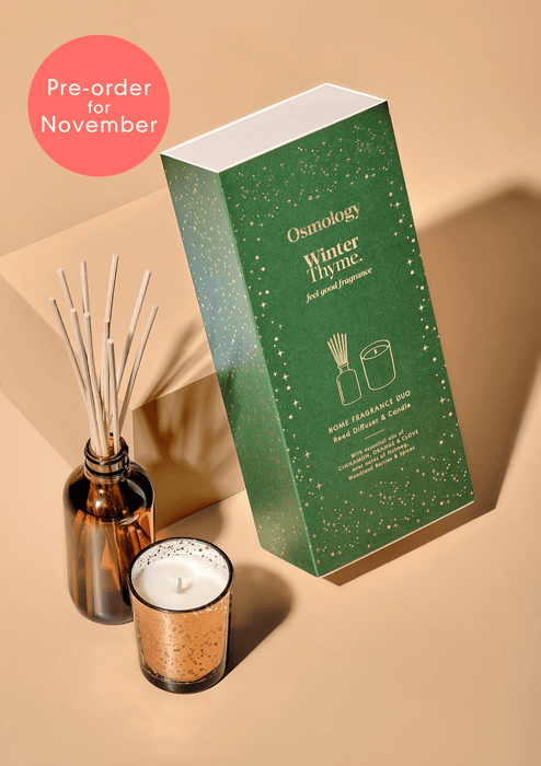 Winter Thyme Candle and Diffuser Gift Set Aery Wholesale 
