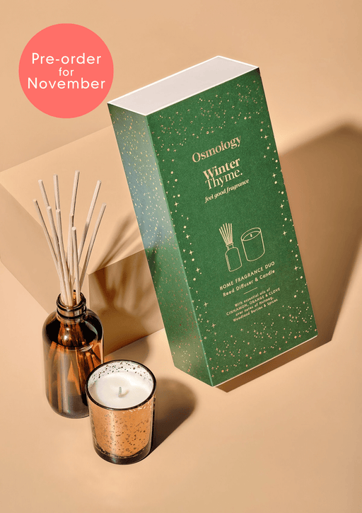 Winter Thyme Candle and Diffuser Gift Set Aery Wholesale 