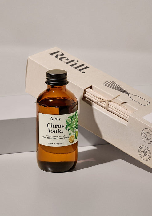 Citrus Tonic Amber Diffuser Refill Botanical Aery Living 