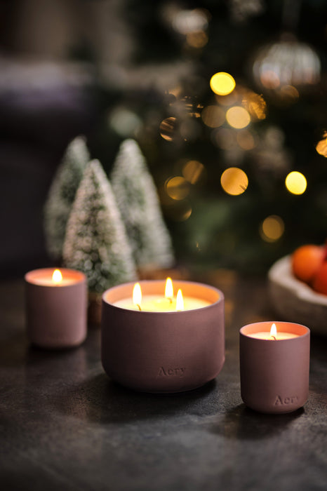 Moroccan Rose Triple Wick Candle Fernweh Collection Aery Living 