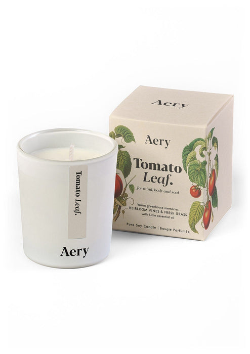 Tomato Leaf Votive Candle 70g Aery Wholesale