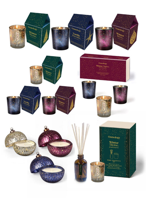 Christmas Starter Pack 6s + FREE 6pk Winter Thyme Gold Candle 200g Aery Wholesale 