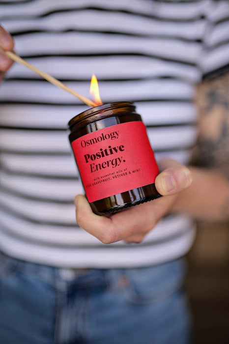 OSM - Positive Energy Scented Jar Candle Aroma Therapy Aery Wholesale 