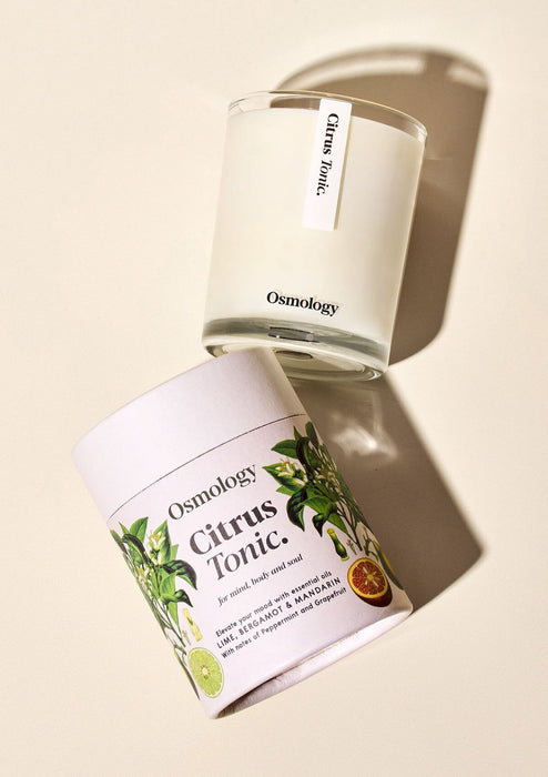 Citrus Tonic Scented Candle Botanical Aery Wholesale 