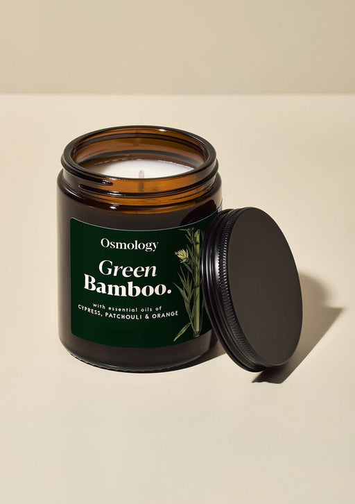 Green Bamboo Scented Jar Candle Botanical Aery Wholesale 