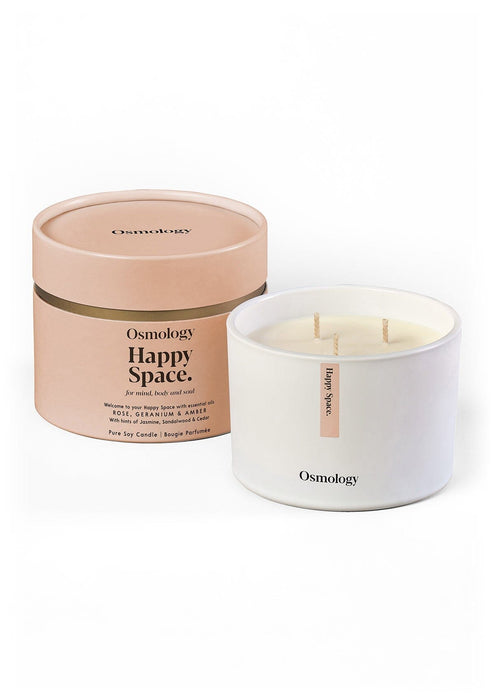 Happy Space Triple Wick Candle Aroma Therapy Aery Wholesale 