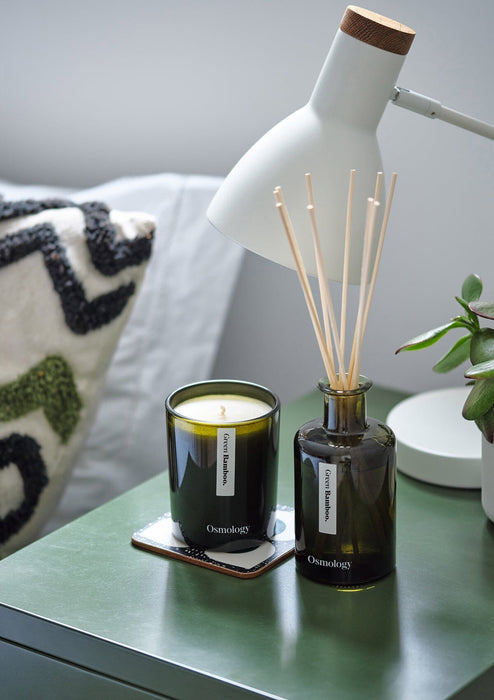 Green Bamboo Scented Jar Candle Botanical Aery Wholesale 